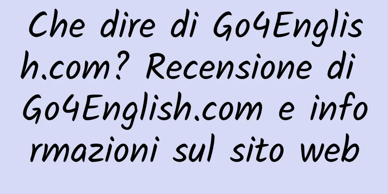 Che dire di Go4English.com? Recensione di Go4English.com e informazioni sul sito web