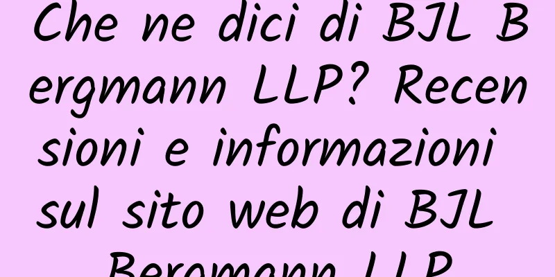 Che ne dici di BJL Bergmann LLP? Recensioni e informazioni sul sito web di BJL Bergmann LLP