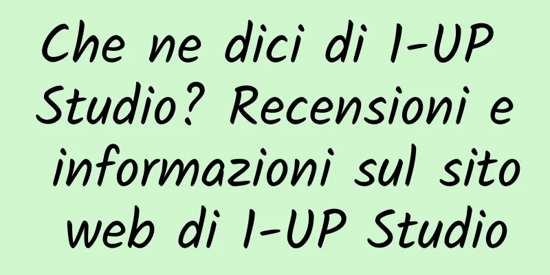 Che ne dici di 1-UP Studio? Recensioni e informazioni sul sito web di 1-UP Studio