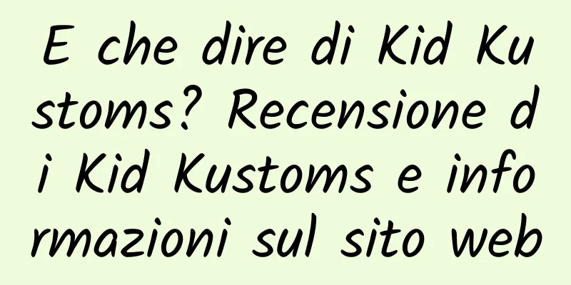 E che dire di Kid Kustoms? Recensione di Kid Kustoms e informazioni sul sito web