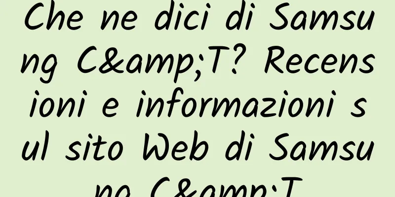 Che ne dici di Samsung C&T? Recensioni e informazioni sul sito Web di Samsung C&T