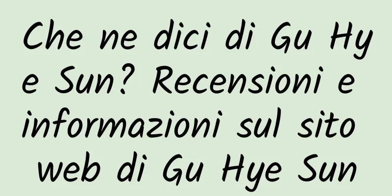 Che ne dici di Gu Hye Sun? Recensioni e informazioni sul sito web di Gu Hye Sun