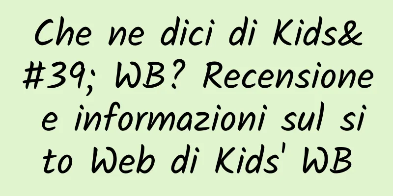 Che ne dici di Kids' WB? Recensione e informazioni sul sito Web di Kids' WB