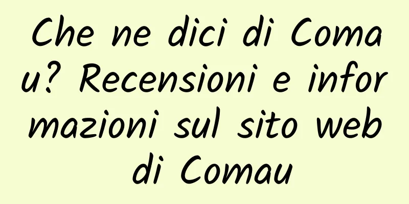 Che ne dici di Comau? Recensioni e informazioni sul sito web di Comau