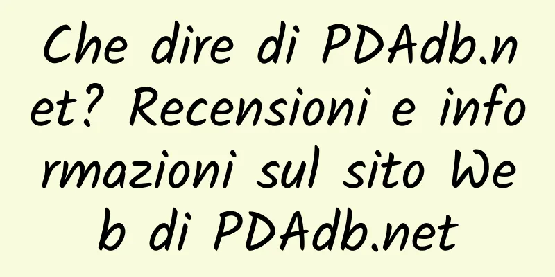 Che dire di PDAdb.net? Recensioni e informazioni sul sito Web di PDAdb.net