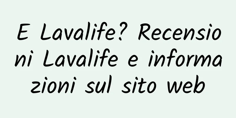 E Lavalife? Recensioni Lavalife e informazioni sul sito web