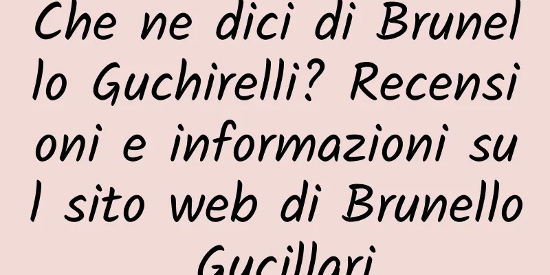 Che ne dici di Brunello Guchirelli? Recensioni e informazioni sul sito web di Brunello Gucillari