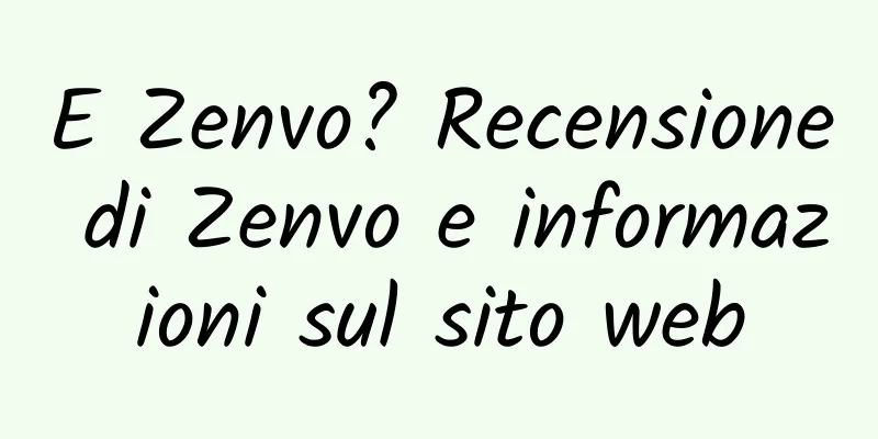E Zenvo? Recensione di Zenvo e informazioni sul sito web