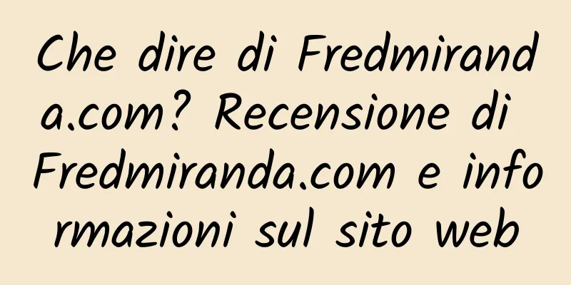 Che dire di Fredmiranda.com? Recensione di Fredmiranda.com e informazioni sul sito web