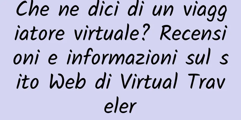 Che ne dici di un viaggiatore virtuale? Recensioni e informazioni sul sito Web di Virtual Traveler
