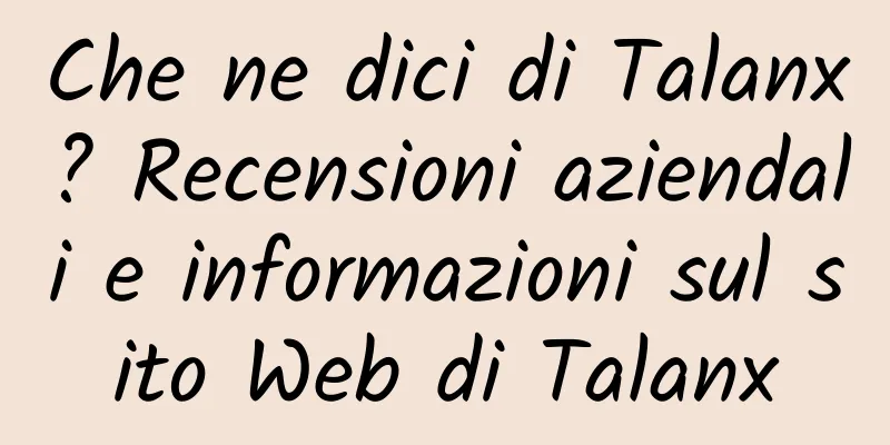 Che ne dici di Talanx? Recensioni aziendali e informazioni sul sito Web di Talanx