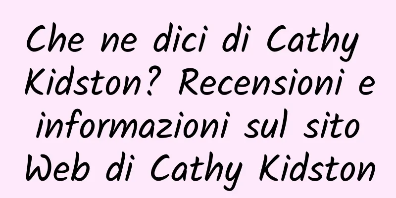 Che ne dici di Cathy Kidston? Recensioni e informazioni sul sito Web di Cathy Kidston