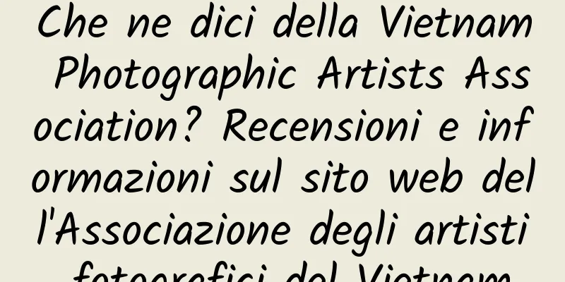 Che ne dici della Vietnam Photographic Artists Association? Recensioni e informazioni sul sito web dell'Associazione degli artisti fotografici del Vietnam