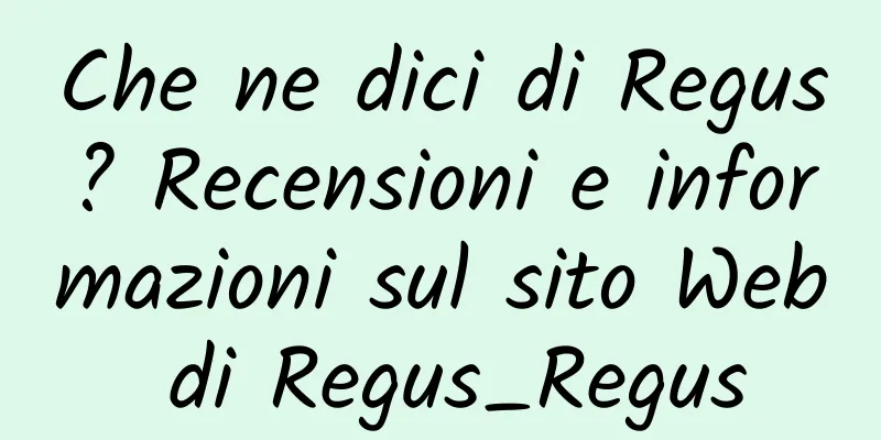 Che ne dici di Regus? Recensioni e informazioni sul sito Web di Regus_Regus