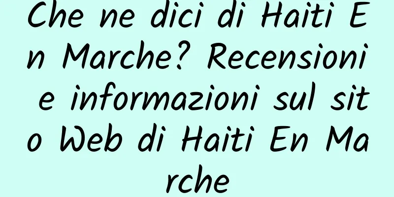 Che ne dici di Haiti En Marche? Recensioni e informazioni sul sito Web di Haiti En Marche
