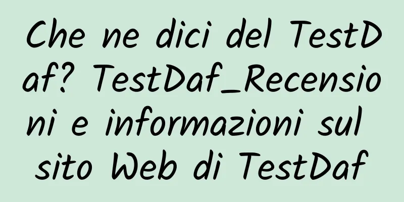 Che ne dici del TestDaf? TestDaf_Recensioni e informazioni sul sito Web di TestDaf