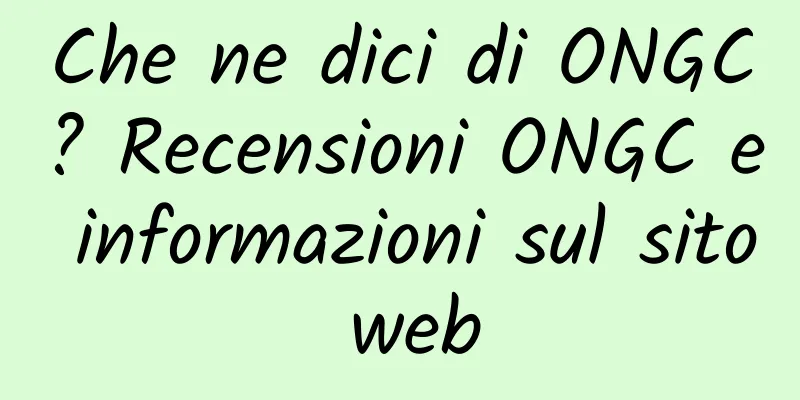 Che ne dici di ONGC? Recensioni ONGC e informazioni sul sito web