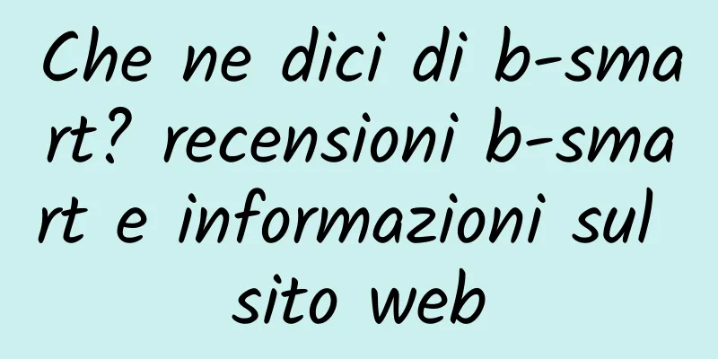 Che ne dici di b-smart? recensioni b-smart e informazioni sul sito web