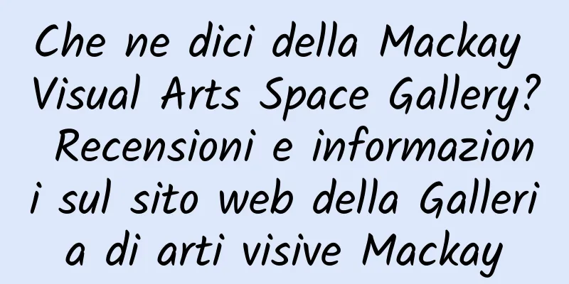 Che ne dici della Mackay Visual Arts Space Gallery? Recensioni e informazioni sul sito web della Galleria di arti visive Mackay