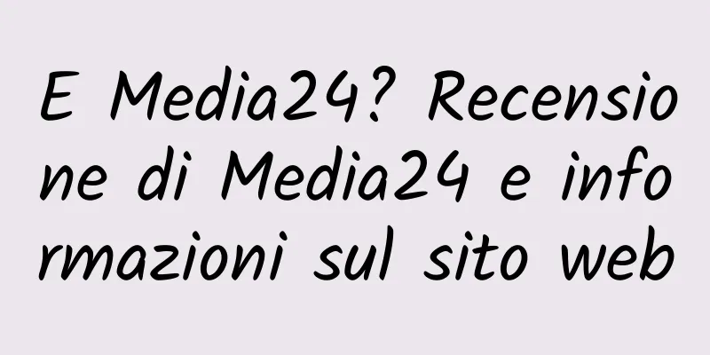 E Media24? Recensione di Media24 e informazioni sul sito web