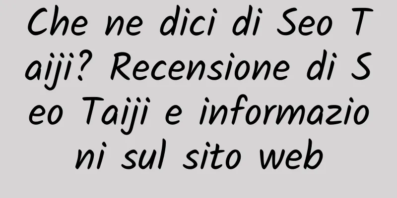 Che ne dici di Seo Taiji? Recensione di Seo Taiji e informazioni sul sito web