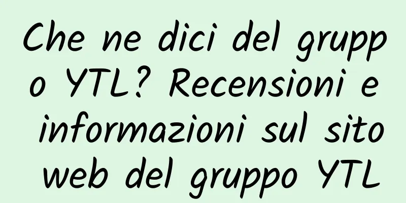 Che ne dici del gruppo YTL? Recensioni e informazioni sul sito web del gruppo YTL