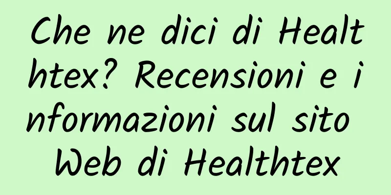 Che ne dici di Healthtex? Recensioni e informazioni sul sito Web di Healthtex