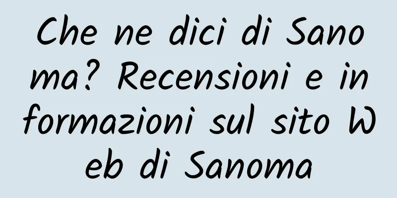 Che ne dici di Sanoma? Recensioni e informazioni sul sito Web di Sanoma