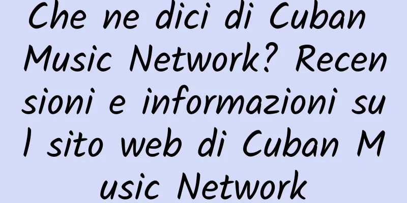 Che ne dici di Cuban Music Network? Recensioni e informazioni sul sito web di Cuban Music Network