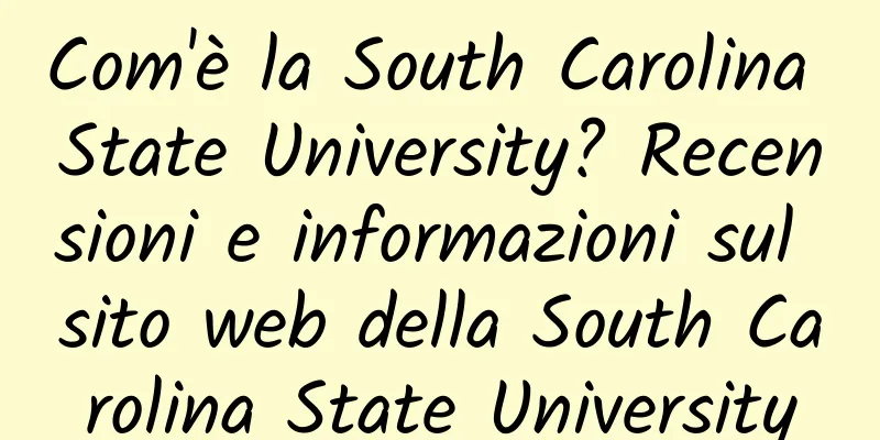 Com'è la South Carolina State University? Recensioni e informazioni sul sito web della South Carolina State University
