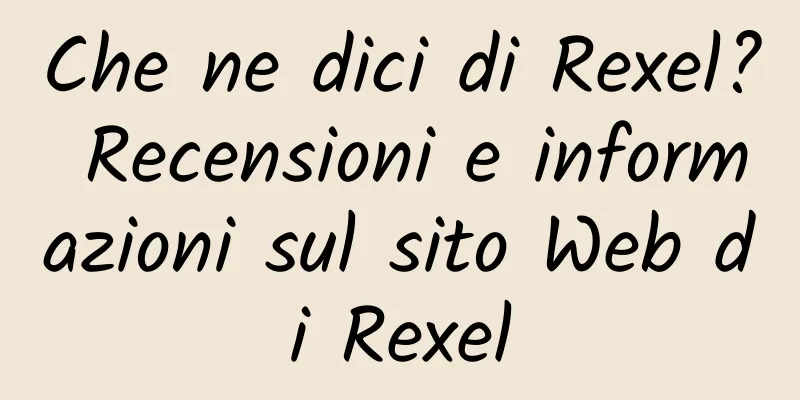 Che ne dici di Rexel? Recensioni e informazioni sul sito Web di Rexel