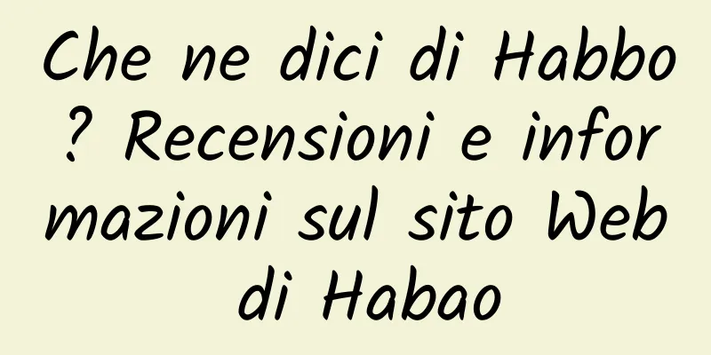 Che ne dici di Habbo? Recensioni e informazioni sul sito Web di Habao
