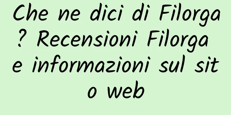 Che ne dici di Filorga? Recensioni Filorga e informazioni sul sito web