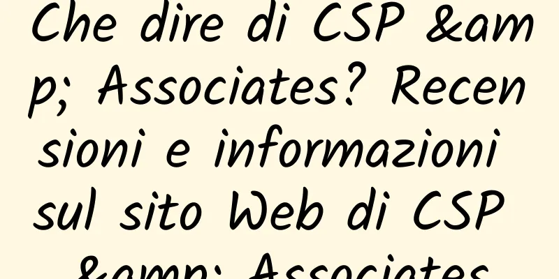 Che dire di CSP & Associates? Recensioni e informazioni sul sito Web di CSP & Associates
