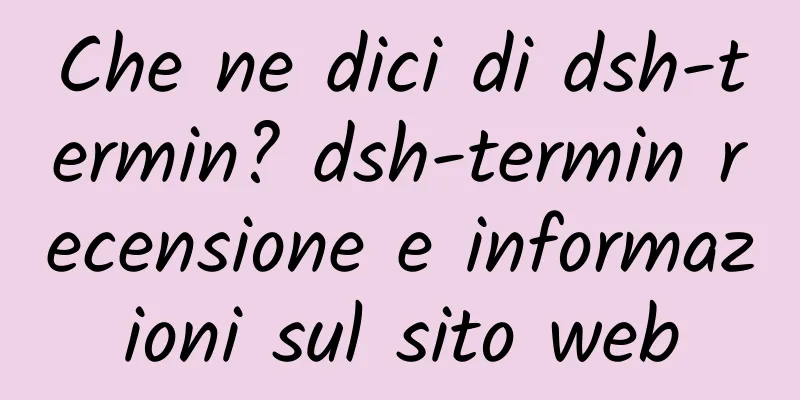 Che ne dici di dsh-termin? dsh-termin recensione e informazioni sul sito web