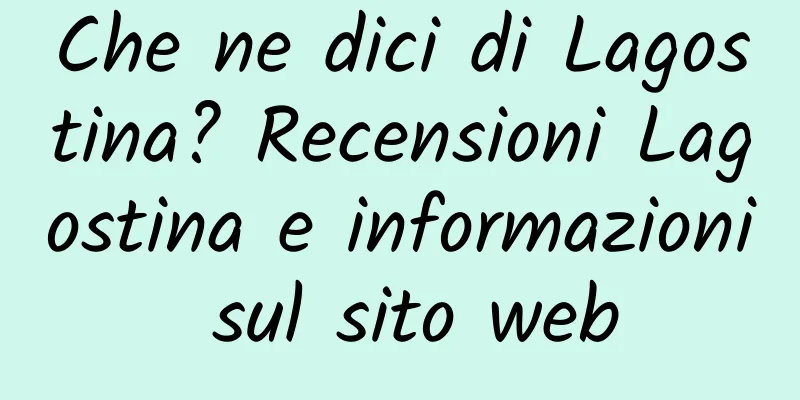 Che ne dici di Lagostina? Recensioni Lagostina e informazioni sul sito web