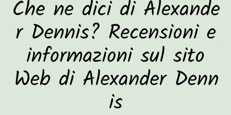 Che ne dici di Alexander Dennis? Recensioni e informazioni sul sito Web di Alexander Dennis