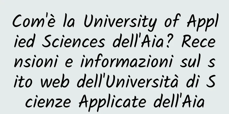 Com'è la University of Applied Sciences dell'Aia? Recensioni e informazioni sul sito web dell'Università di Scienze Applicate dell'Aia