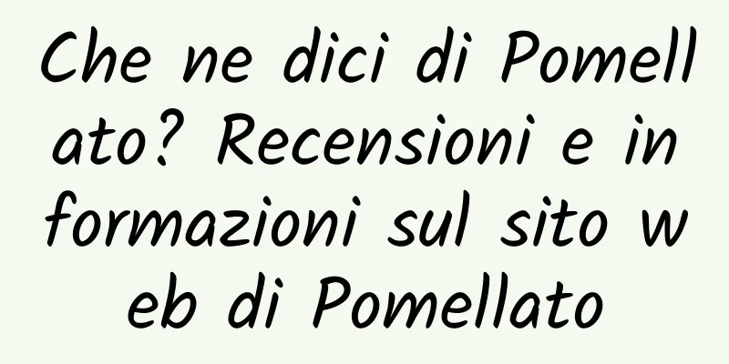 Che ne dici di Pomellato? Recensioni e informazioni sul sito web di Pomellato