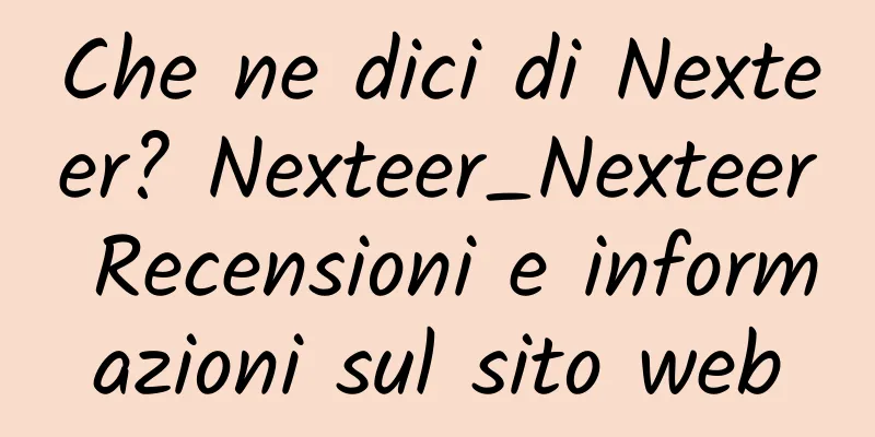 Che ne dici di Nexteer? Nexteer_Nexteer Recensioni e informazioni sul sito web