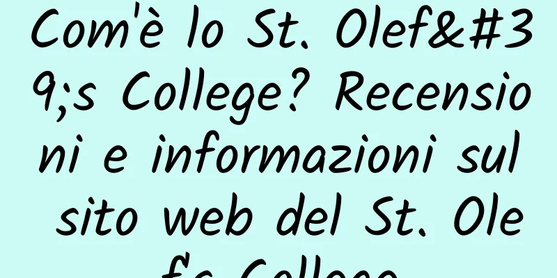 Com'è lo St. Olef's College? Recensioni e informazioni sul sito web del St. Olef's College