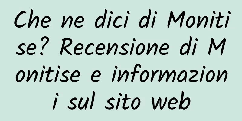 Che ne dici di Monitise? Recensione di Monitise e informazioni sul sito web