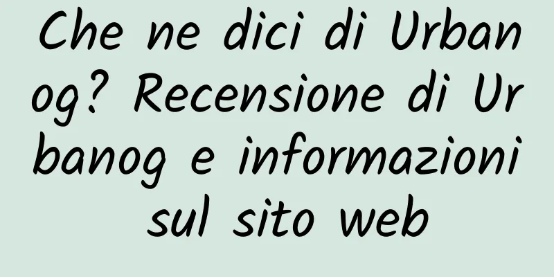 Che ne dici di Urbanog? Recensione di Urbanog e informazioni sul sito web