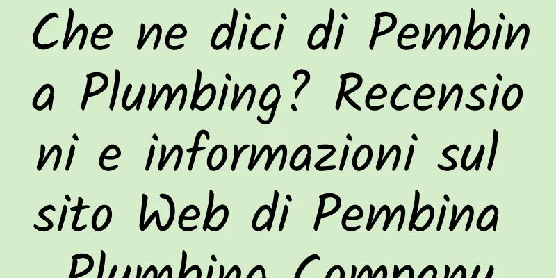 Che ne dici di Pembina Plumbing? Recensioni e informazioni sul sito Web di Pembina Plumbing Company