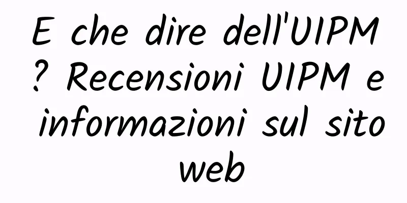 E che dire dell'UIPM? Recensioni UIPM e informazioni sul sito web