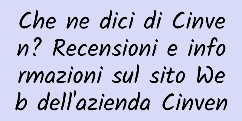 Che ne dici di Cinven? Recensioni e informazioni sul sito Web dell'azienda Cinven