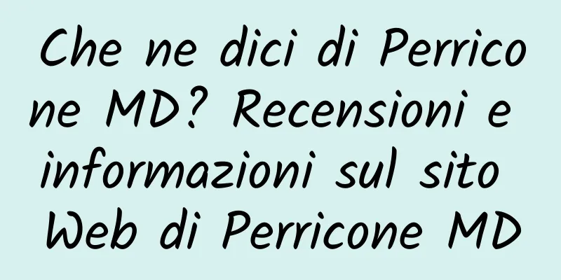 Che ne dici di Perricone MD? Recensioni e informazioni sul sito Web di Perricone MD