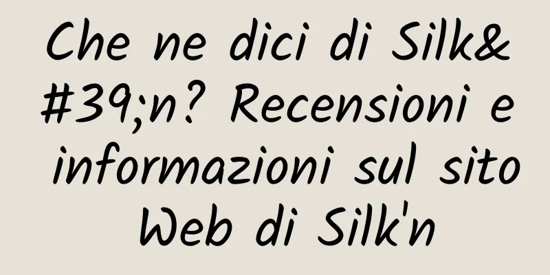 Che ne dici di Silk'n? Recensioni e informazioni sul sito Web di Silk'n