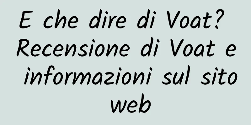 E che dire di Voat? Recensione di Voat e informazioni sul sito web