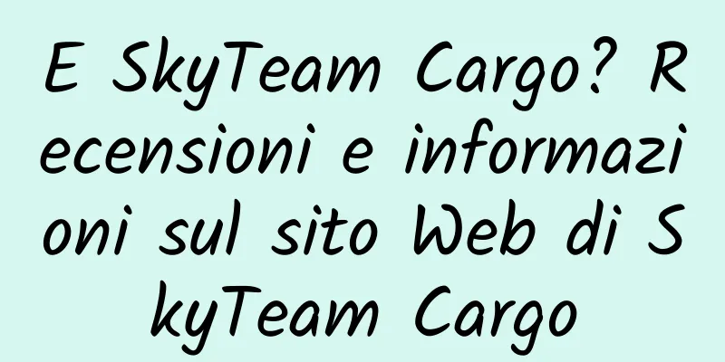 E SkyTeam Cargo? Recensioni e informazioni sul sito Web di SkyTeam Cargo